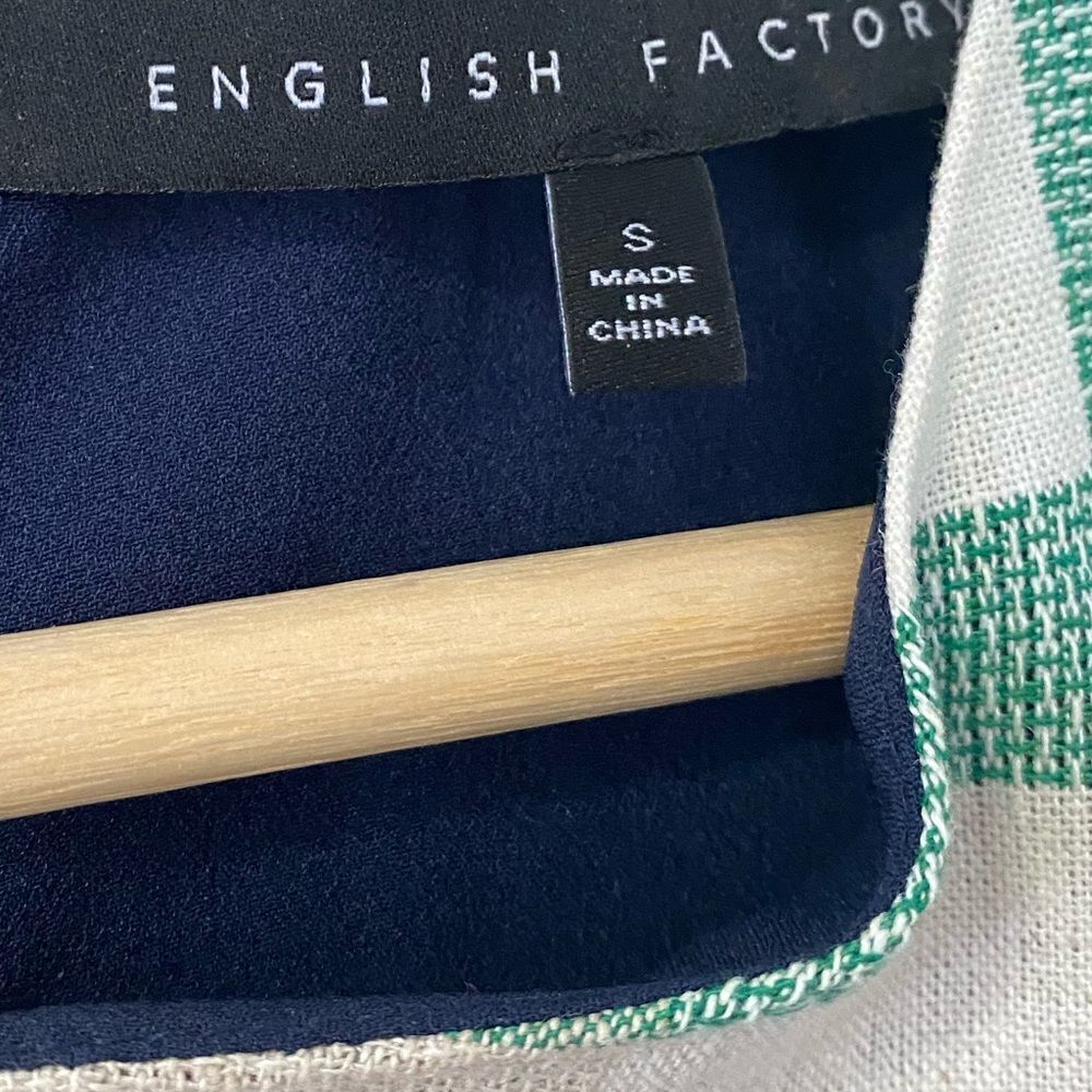 English Factory Mini  plaid Dress - Picture 8 of 8